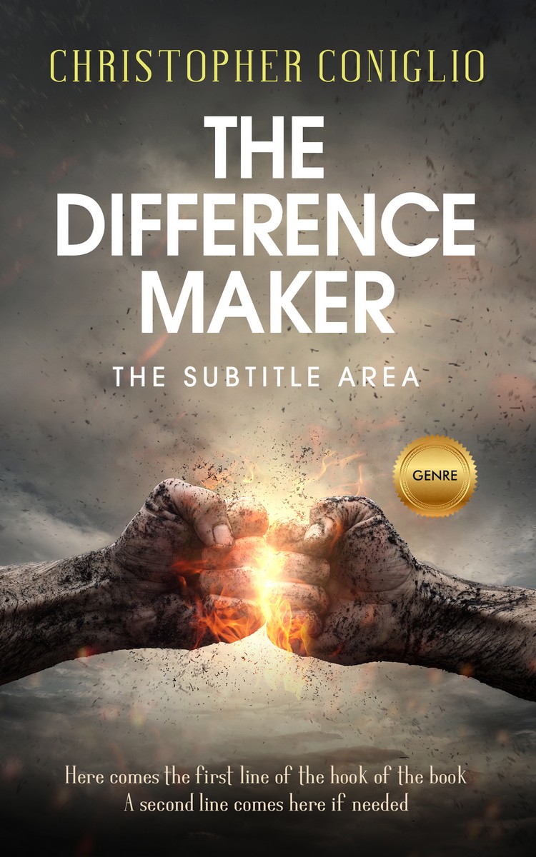 2D view of Merlin #1298 - Premade Mystery & Thriller & Suspense Book Cover