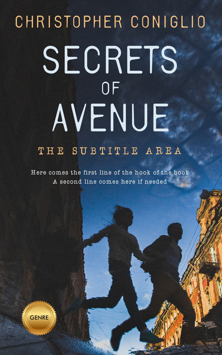 2D view of Ebony Clay #1301 - Premade Romance Book Cover