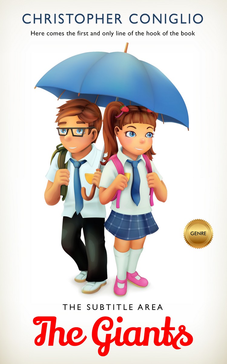 2D view of Gray Nurse #1333 - Premade Teen & Young Adult Book Cover