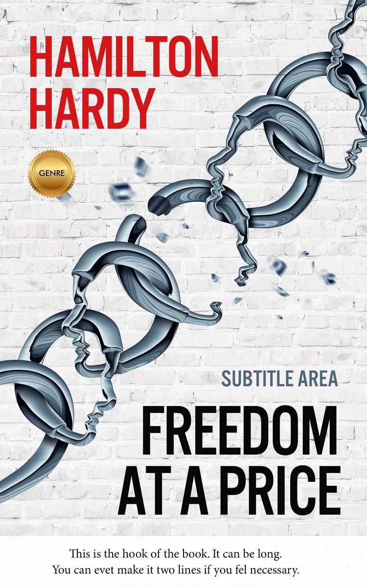 2D view of Gallery #1342 - Premade Mystery & Thriller & Suspense Book Cover