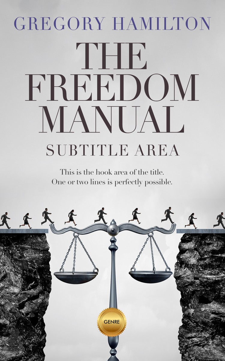 2D view of Alto #1343 - Premade Business Book Cover