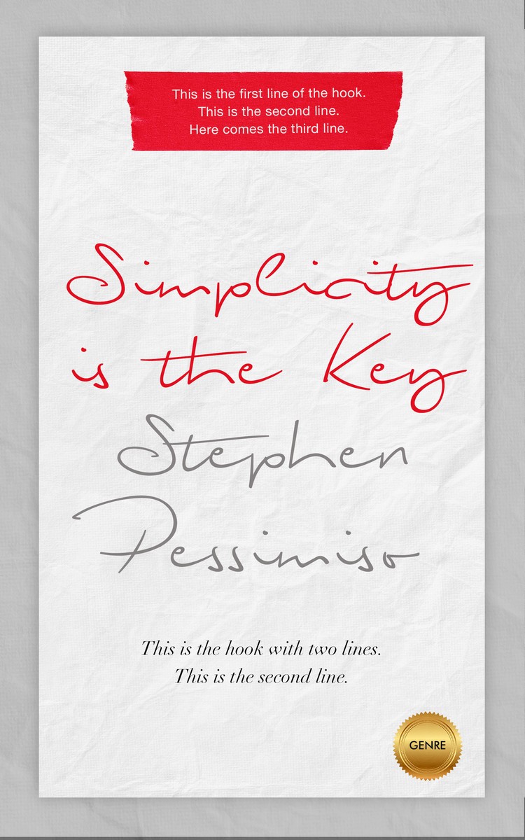 2D view of Mercury #1345 - Premade Self-Improvement & Self-Help Book Cover