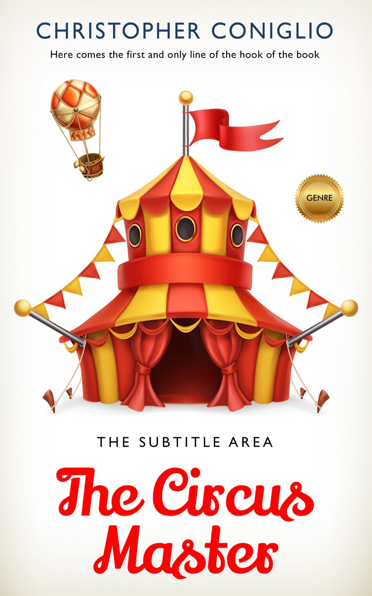 2D view of Premade Children's Book Cover - Thunderbird