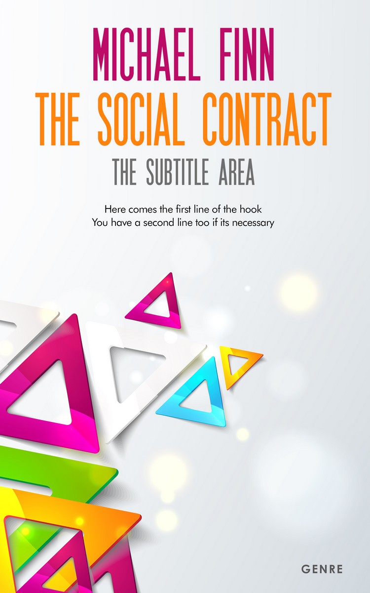 2D view of Porcelain #1409 - Premade Abstract Book Cover