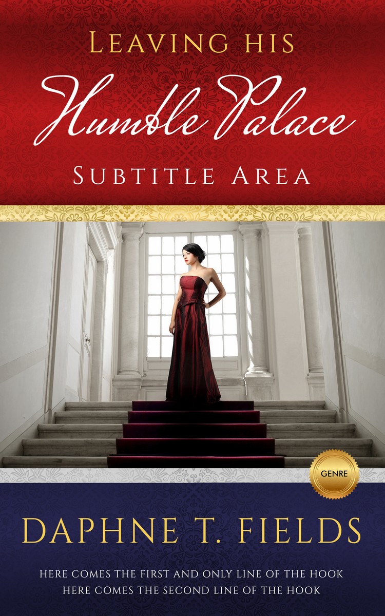 2D view of Burnt Umber #1448 - Premade Chick Lit Book Cover