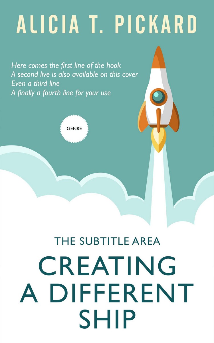 2D view of Breaker Bay #1458 - Premade Business Book Cover