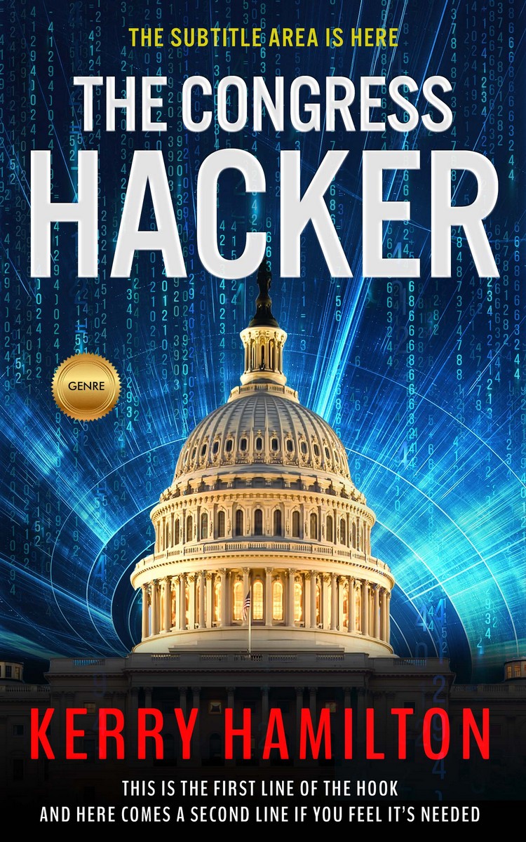 2D view of Premade Science Fiction Book Cover - Cameo