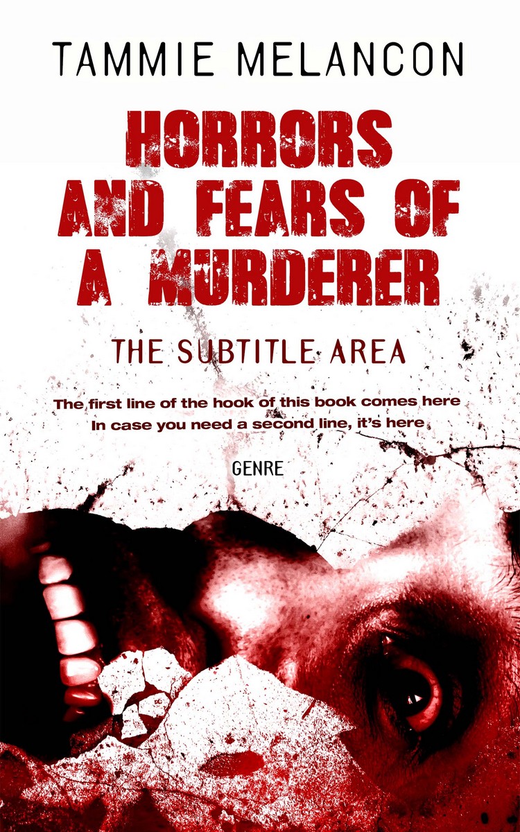 2D view of Creole #1487 - Premade Horror Book Cover