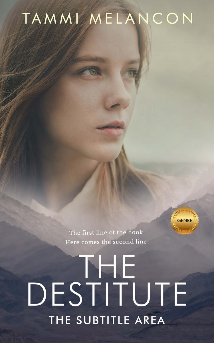 2D view of Schooner #1502 - Premade Fantasy Book Cover