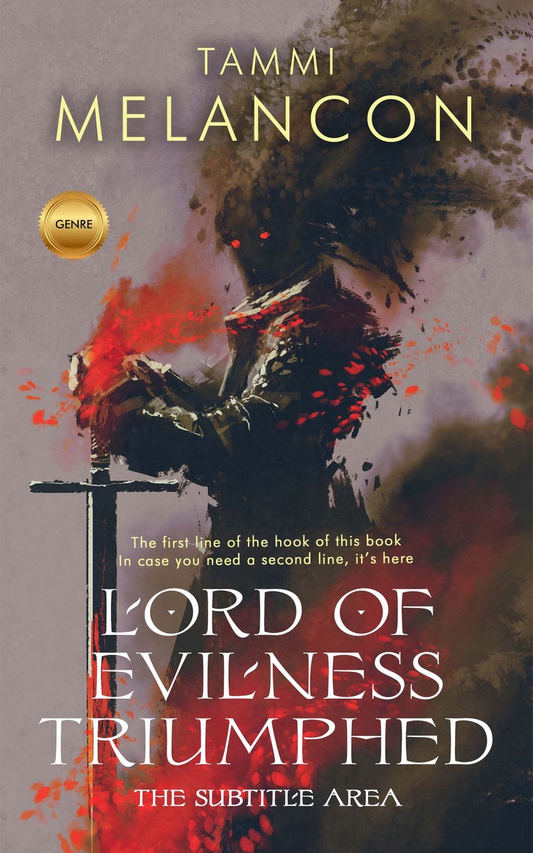 2D view of Russett #1509 - Premade Fantasy Book Cover