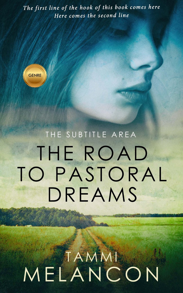 2D view of Premade Fantasy Book Cover - Te Papa Green