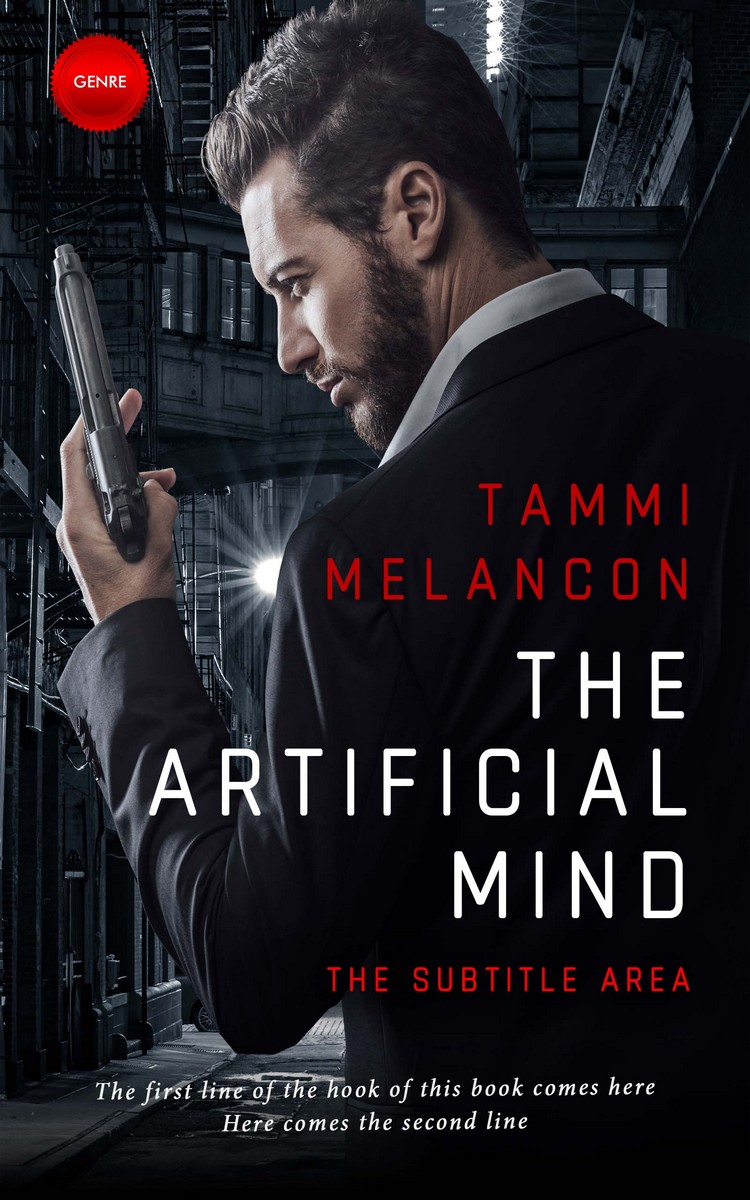 2D view of Woodsmoke #1517 - Premade Mystery & Thriller & Suspense Book Cover