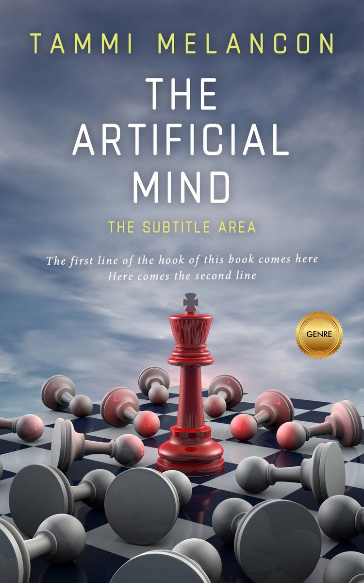 2D view of Raven #1520 - Premade Business Book Cover