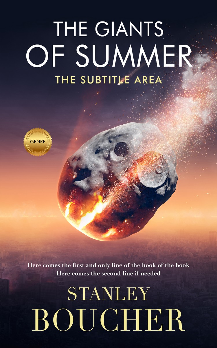 2D view of Tumbleweed #1547 - Premade Apocalyptica Book Cover