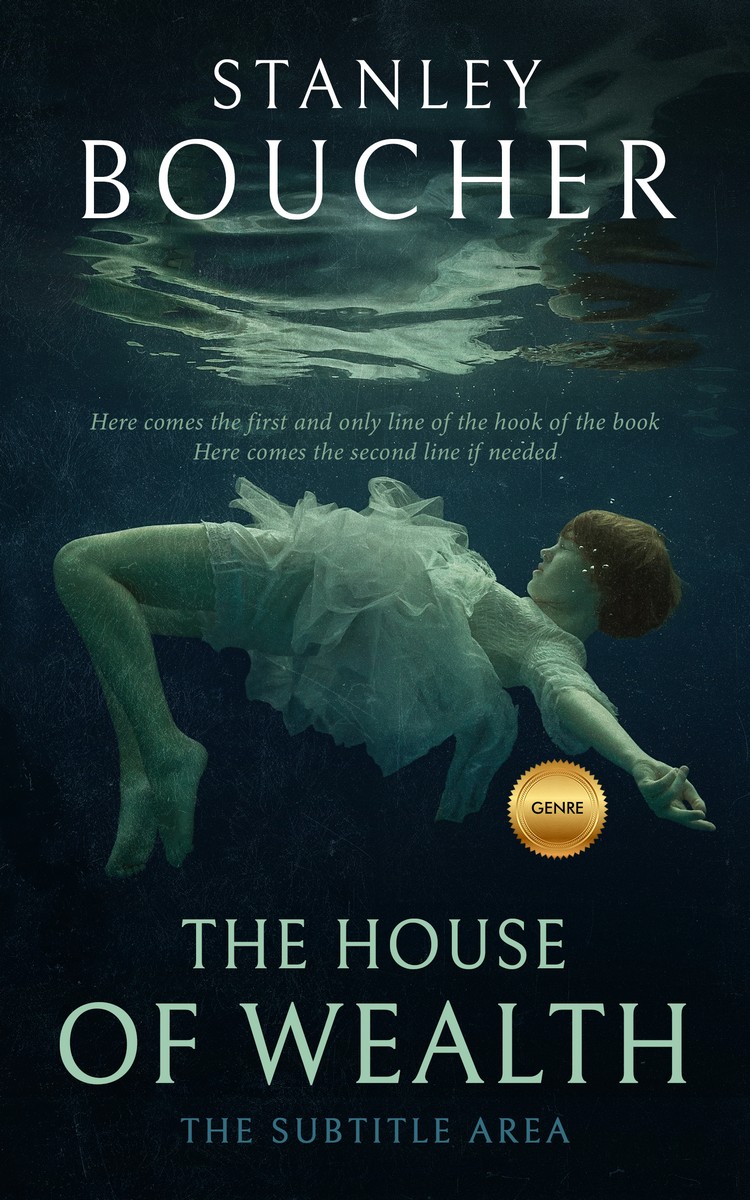 2D view of Premade Mystery & Thriller & Suspense Book Cover - Aztec