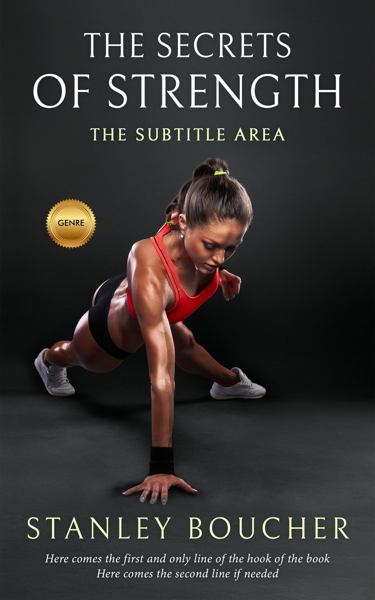 2D view of Outer Space #1582 - Premade Health & Dieting & Fitness Book Cover