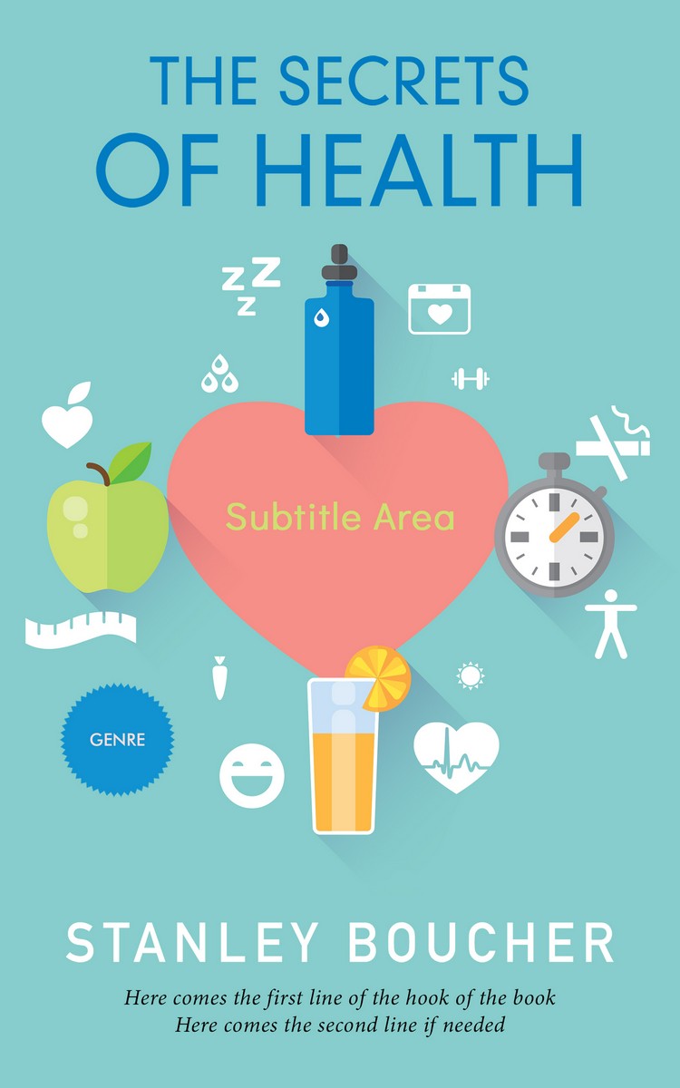 2D view of Half Baked #1584 - Premade Health & Mind & Body Book Cover