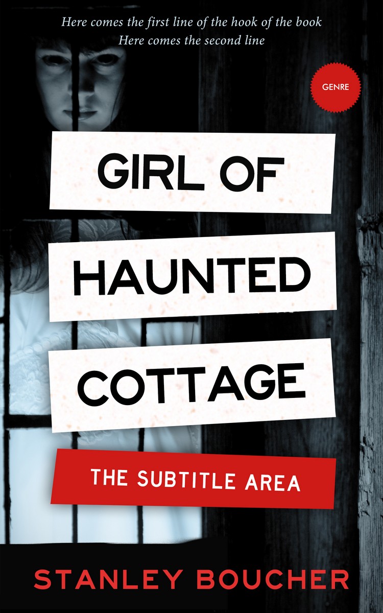 2D view of Woodsmoke #1601 - Premade Horror Book Cover