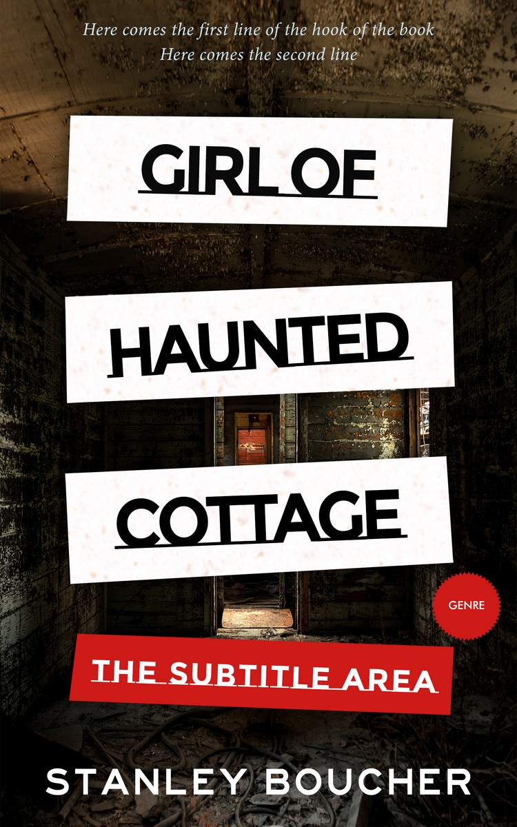 2D view of Petite Orchid #1606 - Premade Abstract Book Cover