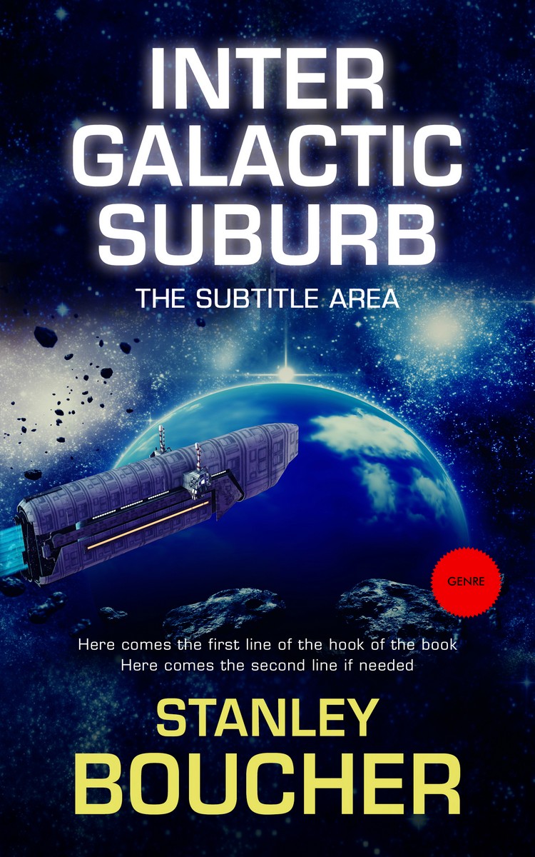 2D view of Haiti #1614 - Premade Science Fiction Book Cover