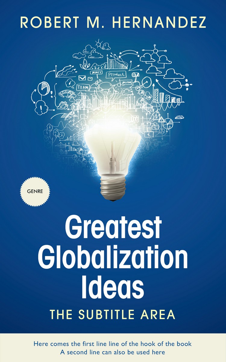 2D view of Venice Blue #1618 - Premade Business Book Cover