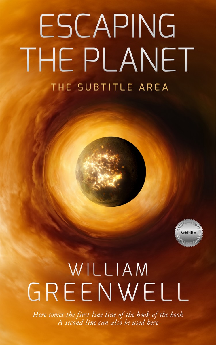 2D view of Korma #1625 - Premade Apocalyptica Book Cover | BookCoverZone