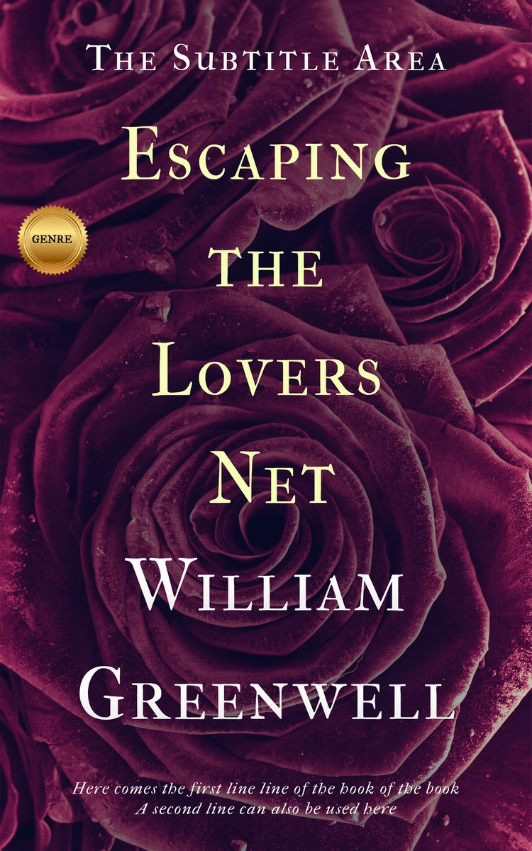 2D view of Wine Berry #1631 - Premade Romance Book Cover