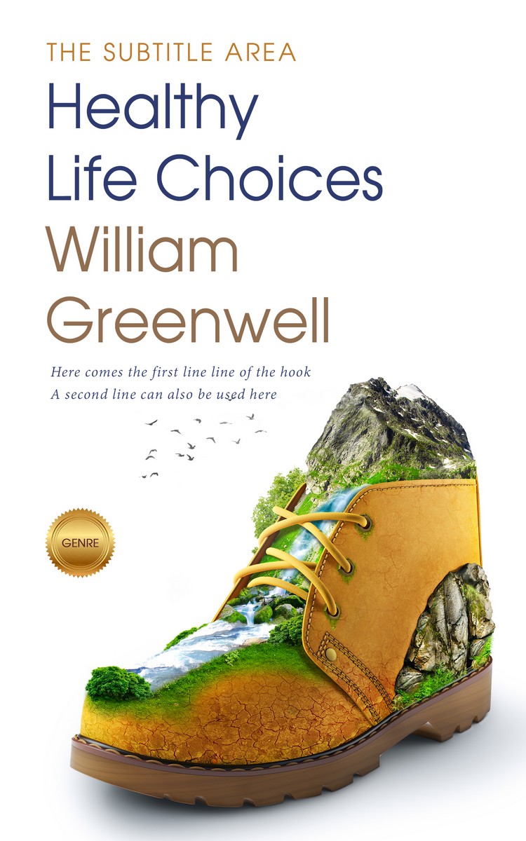 2D view of Sycamore #1642 - Premade Action & Adventure Book Cover