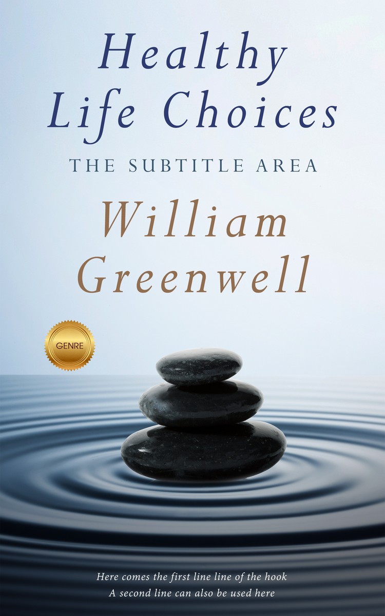 2D view of Ebony Clay #1643 - Premade Self-Improvement & Self-Help Book Cover