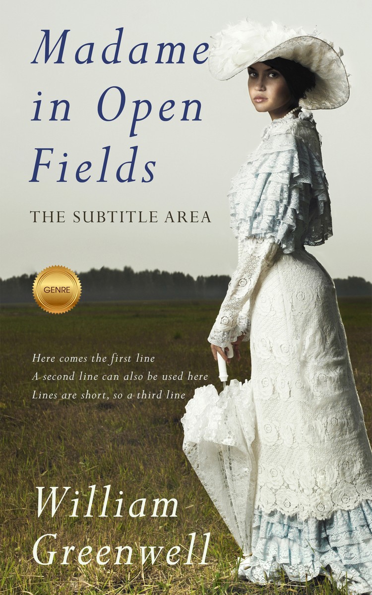 2D view of Premade Romance Book Cover - Mondo