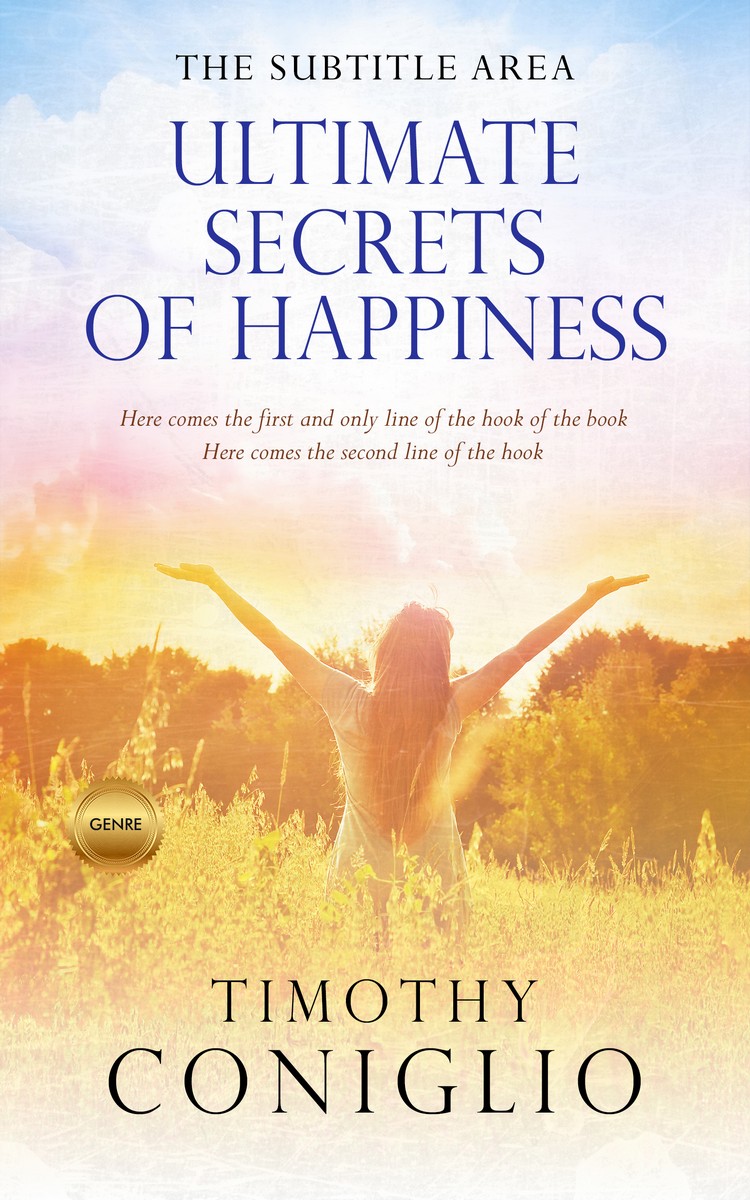 2D view of Dawn Pink #1659 - Premade Health & Mind & Body Book Cover