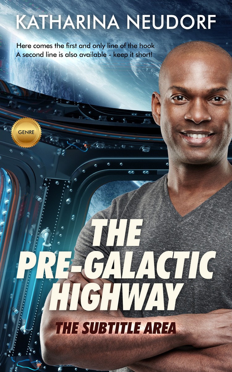 2D view of Limed Spruce #1666 - Premade Science Fiction Book Cover