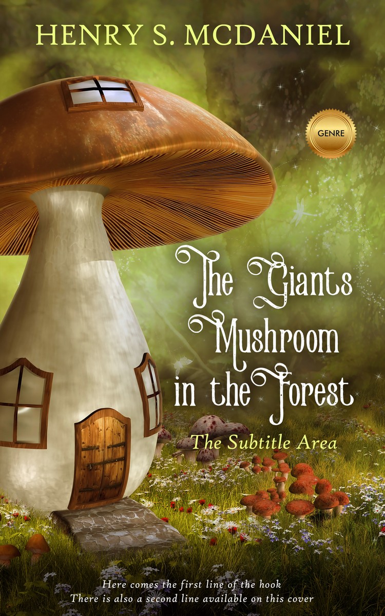 2D view of Dallas #1669 - Premade Fantasy Book Cover