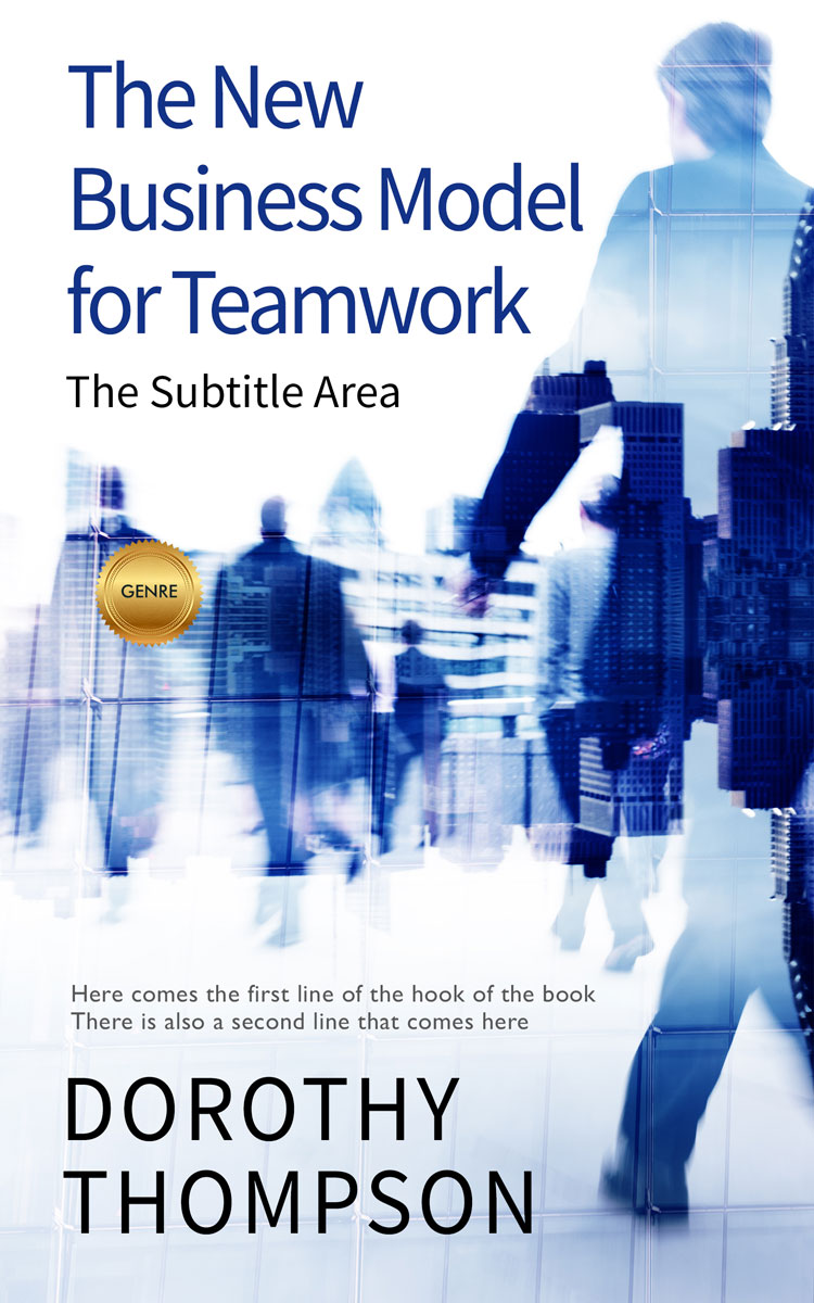 2D view of Deep Koamaru #1689 - Premade Business Book Cover