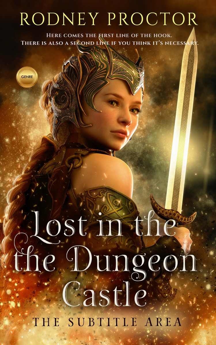 2D view of Clinker #1712 - Premade Fantasy Book Cover