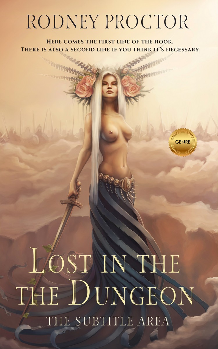 2D view of Brandy #1718 - Premade Historical Book Cover