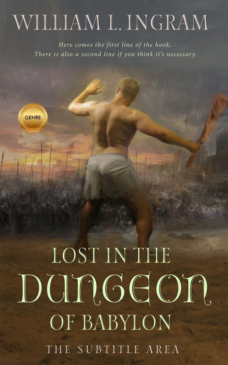 2D view of Premade Historical Book Cover - Judge Gray