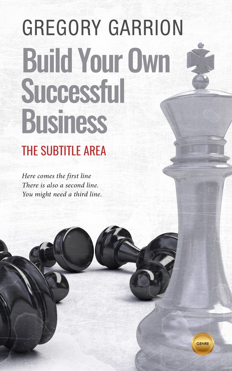 2D view of Mischka #1736 - Premade Business Book Cover