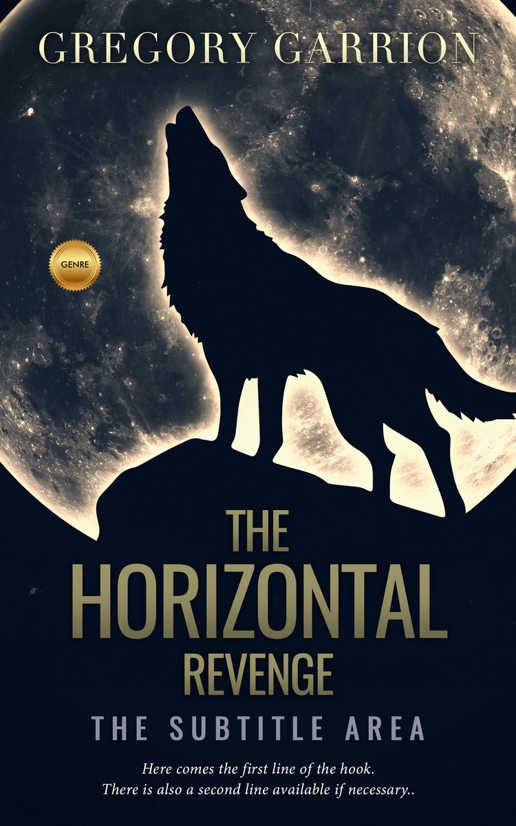 2D view of Mirage #1742 - Premade Horror Book Cover