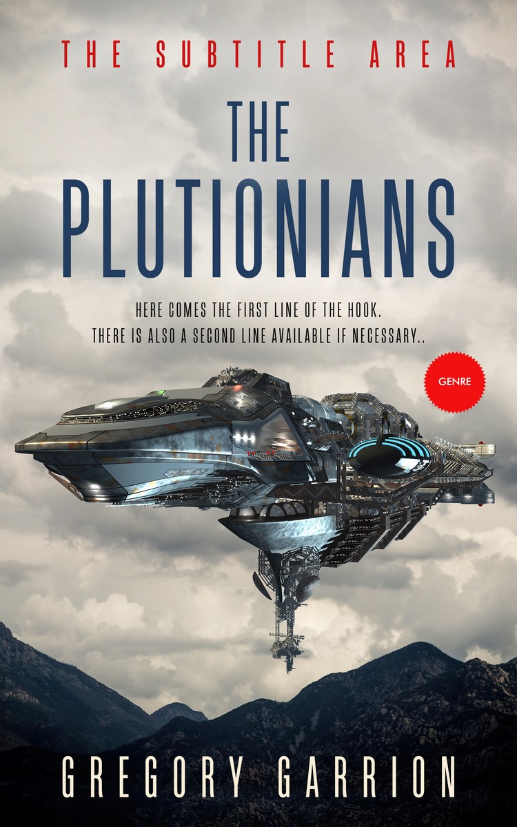 2D view of Ash #1756 - Premade Science Fiction Book Cover