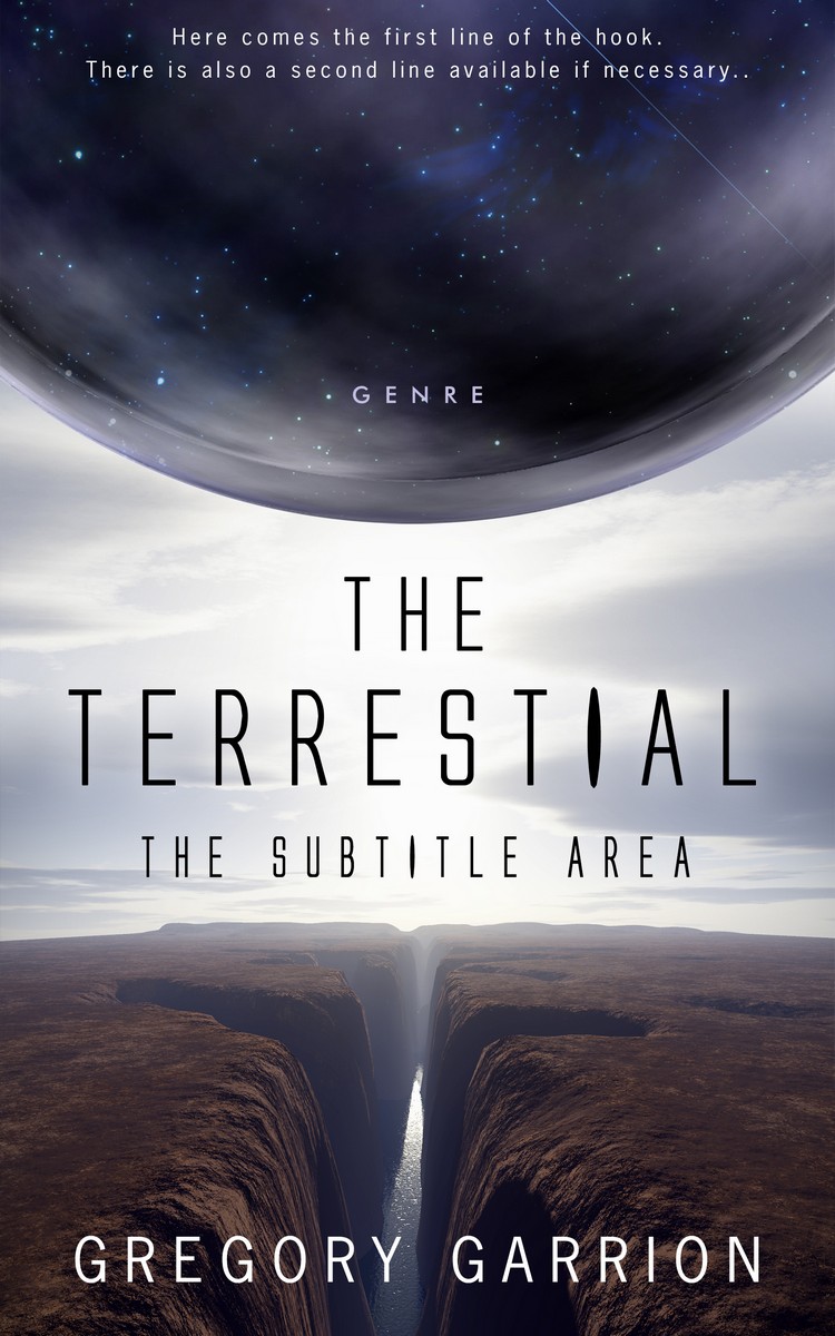 2D view of Iron #1760 - Premade Science Fiction Book Cover