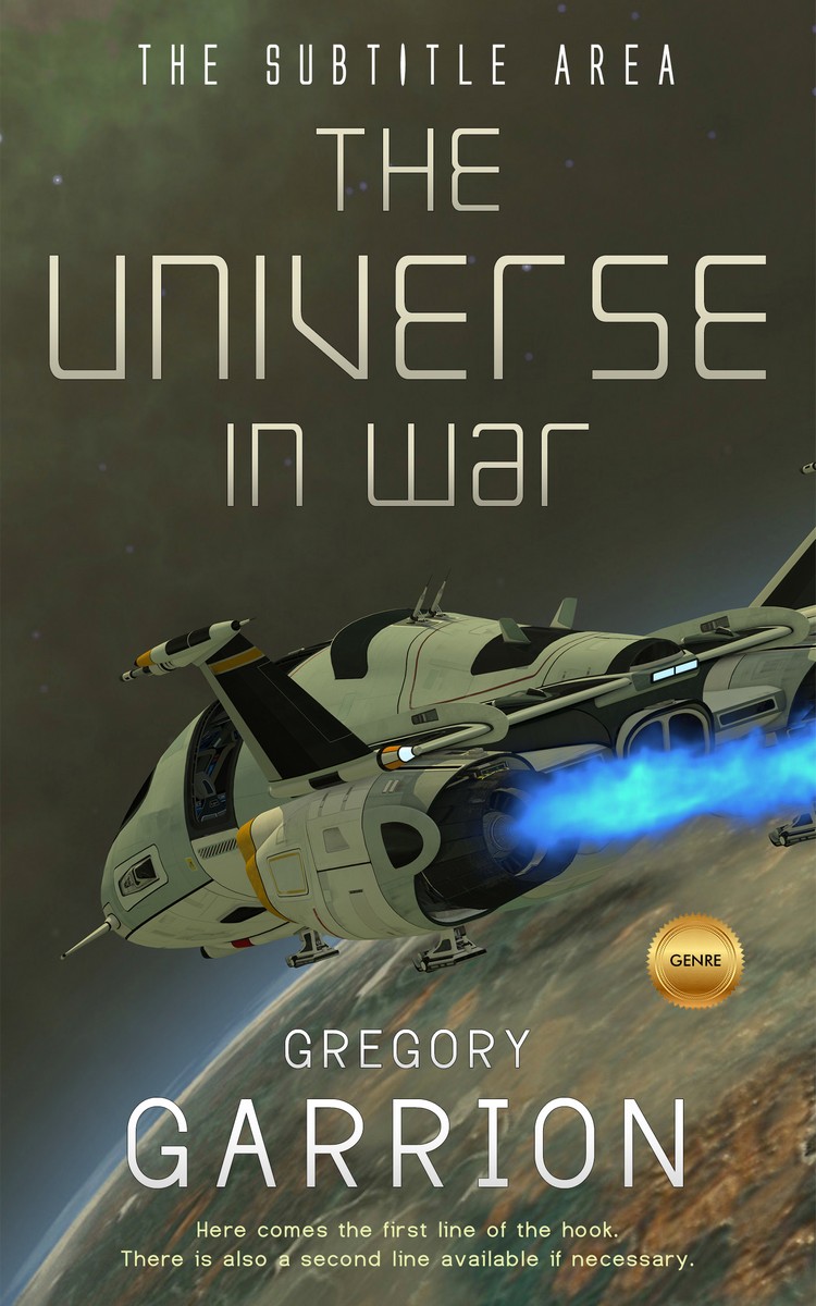 2D view of Kelp #1764 - Premade Science Fiction Book Cover