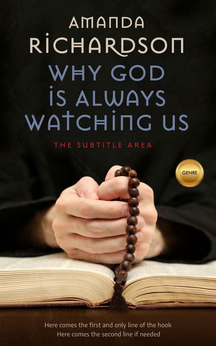 2D view of Premade Religion & Spirituality Book Cover - Night Rider