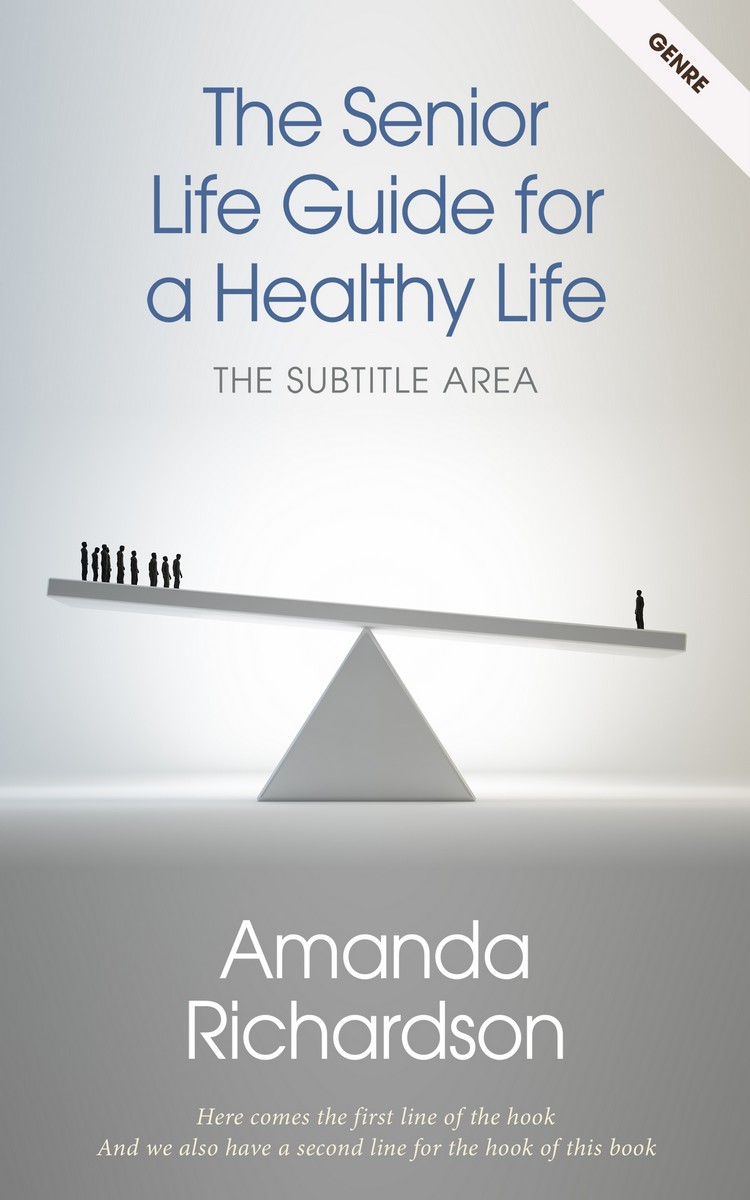 2D view of Premade Business Book Cover - Pumice