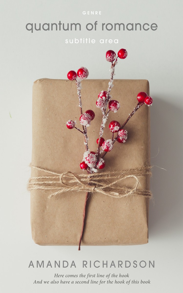 2D view of Premade Romance Book Cover - Swirl