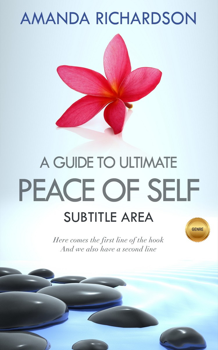 2D view of Premade Self-Improvement & Self-Help Book Cover - Iceberg