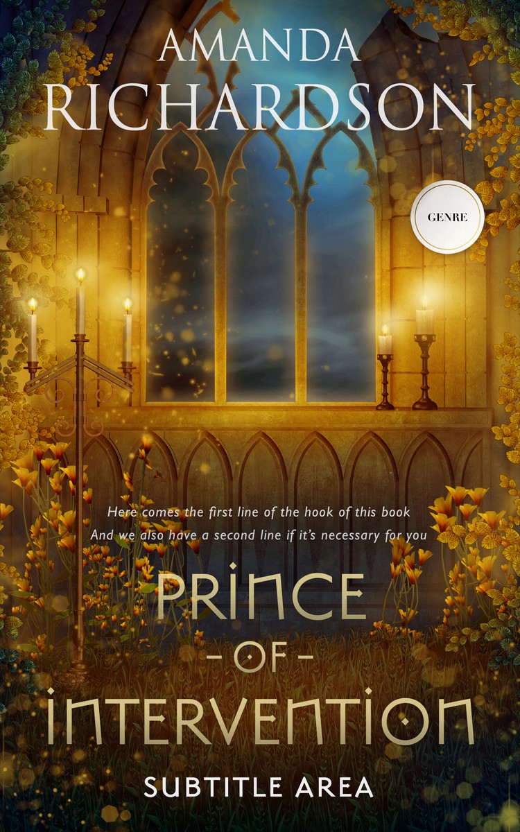 2D view of Iroko #1834 - Premade Fantasy Book Cover