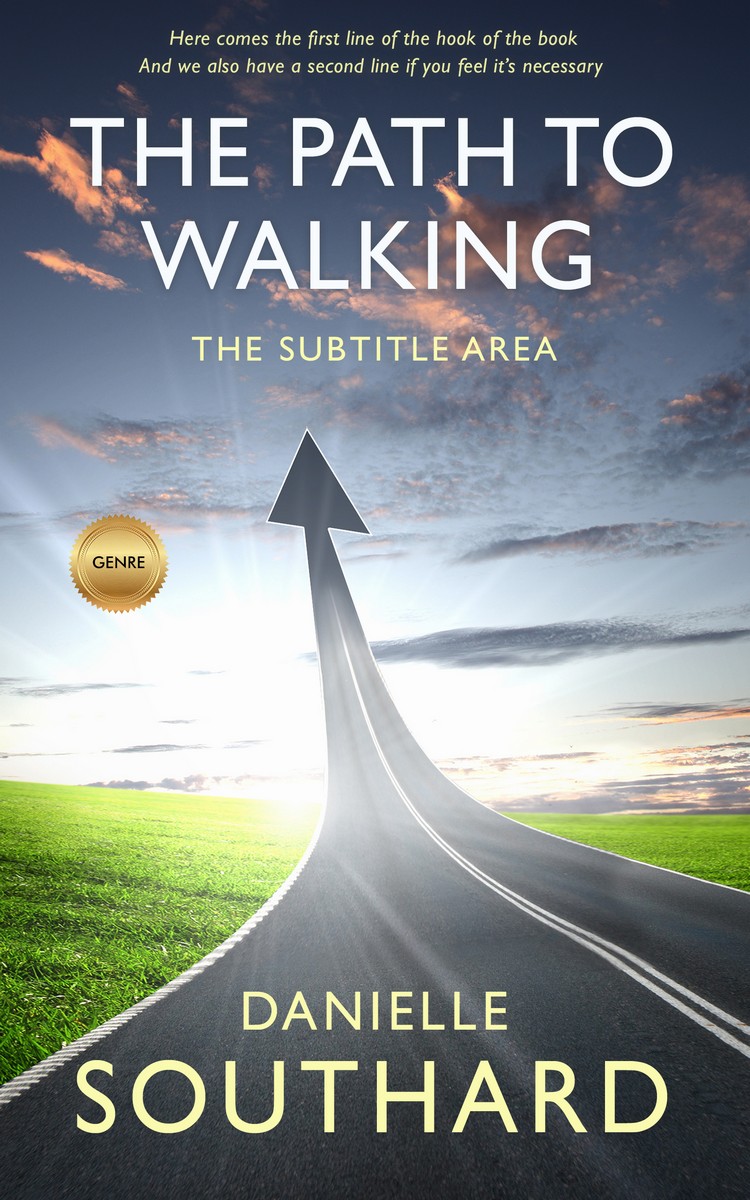 2D view of River Bed #1868 - Premade Self-Improvement & Self-Help Book Cover