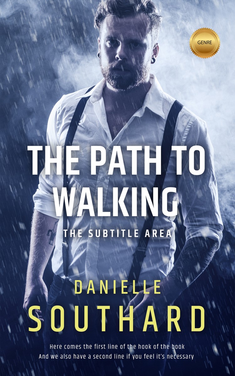 2D view of Premade Teen & Young Adult Book Cover - Pickled Bluewood