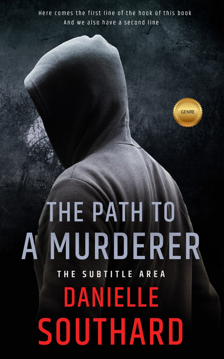 2D view of Woodsmoke #1886 - Premade Mystery & Thriller & Suspense Book Cover